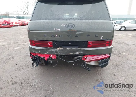 2025 Hyundai Santa Fe Hybrid Calligraphy from USA, damaged, VIN 5NMP5DG14SH030191